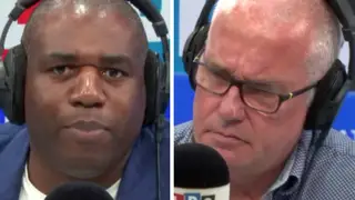 David Lammy attacked Comic Relief in an LBC interview on Thursday