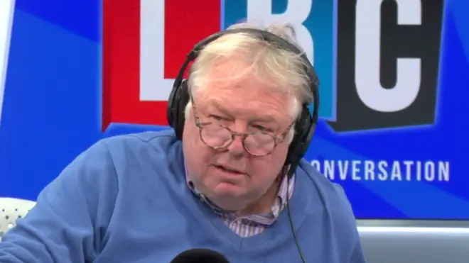 Nick Ferrari disagreed with what his guest told him