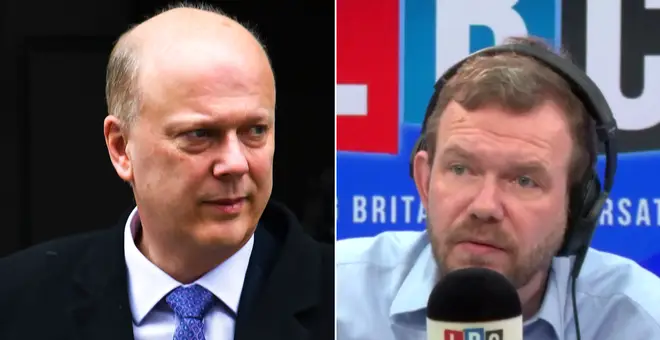 James O'Brien had some strong words for Chris Grayling