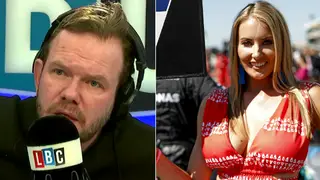 James O'Brien was discussing grid girls with his callers