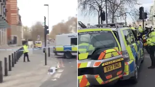 Police shut Westminster Bridge and Embankment after reports of a suspicious package