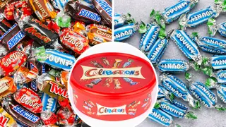 Bounty bars will be removed from some Celebrations boxes in a pre-Christmas trial