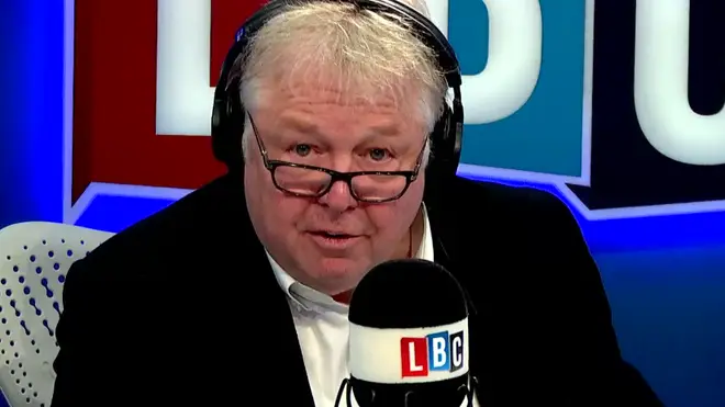 Nick Ferrari was unhappy at the state of NHS spending