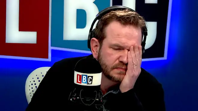 James O'Brien was left with his head in his hands by David