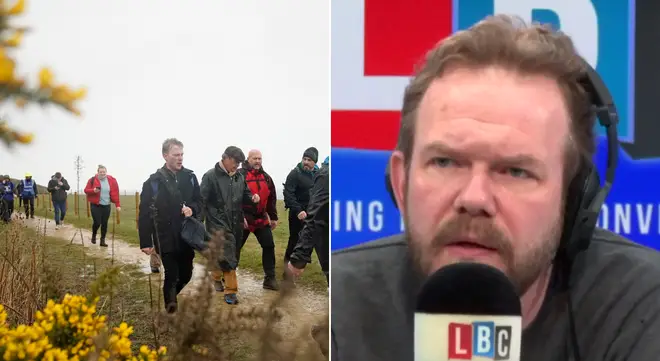 James O'Brien talked about the Leave Means Leave March