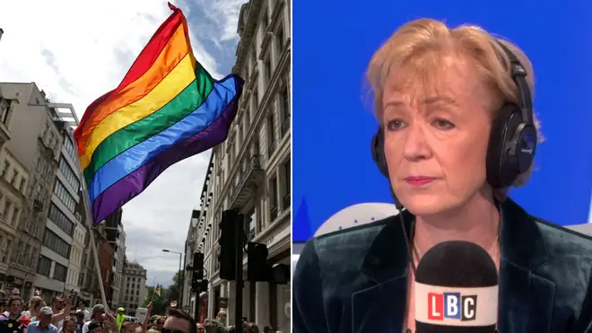 Andrea Leadsom said parents should have the right to withdraw children from LGBT lessons
