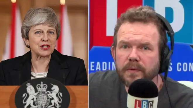 James O'Brien was left speechless by Theresa May's speech