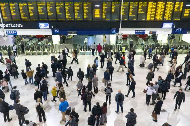 The UK's rail networks were set to be crippled for three days