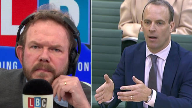 James O'Brien looked through Dominic Raab's comments