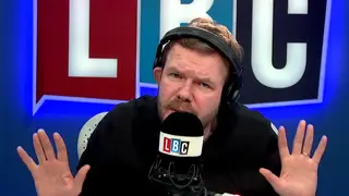 James O'Brien was left speechless by Steve's call