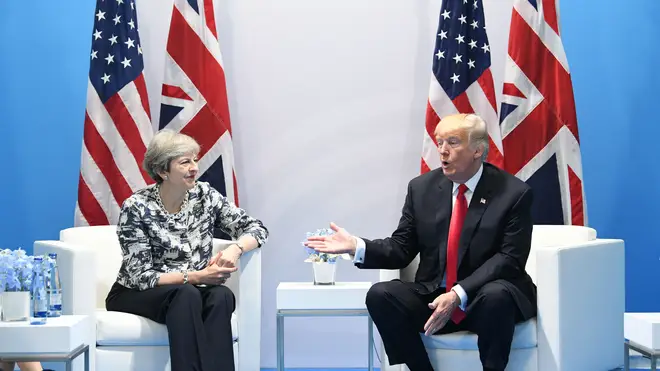 Theresa May met with Donald Trump at the G20, where the pair confirmed a state visit will take place