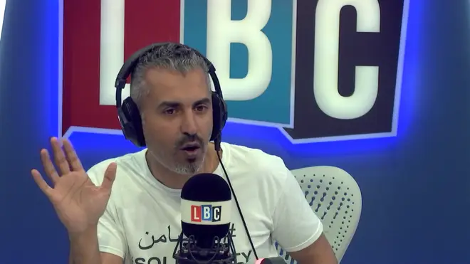 Maajid Nawaz shut down a Muslim caller who tried to claim he was anti-Islam