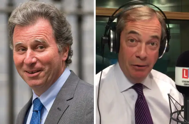Nigel Farage criticised Conservative MP Sir Oliver Letwin over his "wrecking" amendment