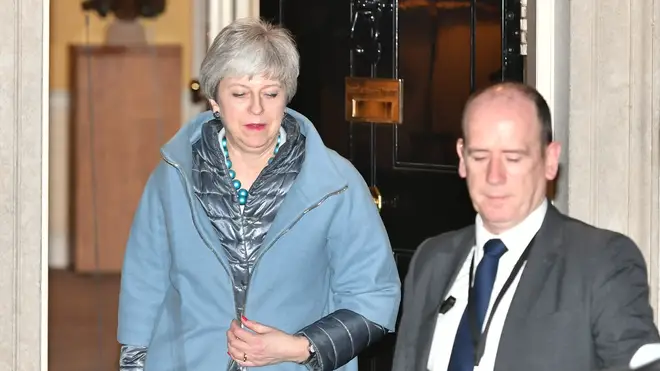 Theresa May suffered a heavy defeat on Monday night