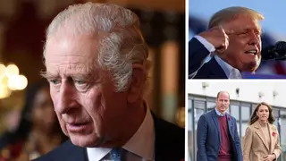 Charles and William exploded into 'torrents of profanity' following comments from Donald Trump