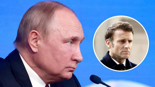 Putin is understood to have made the remarks to Emmanuel Macron