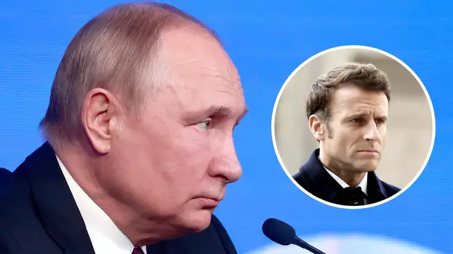 Putin is understood to have made the remarks to Emmanuel Macron