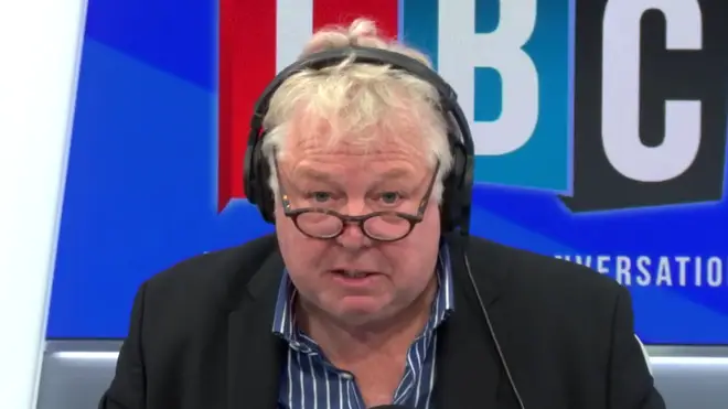 Nick Ferrari had a row with a professor over how to solve knife crime