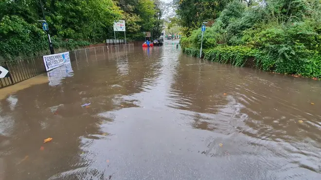 Flooding in Sussex