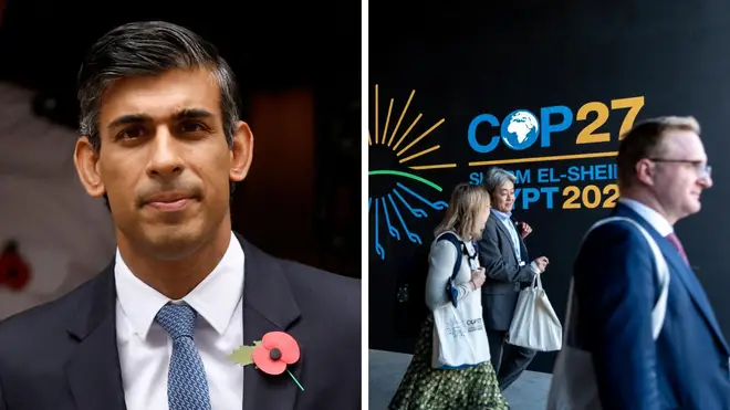 Rishi Sunak wants a "global mission for clean growth"