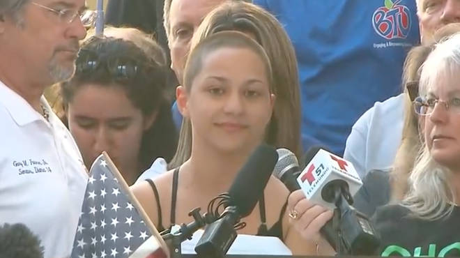 Emma Gonzalez's anti-gun speech has gone viral