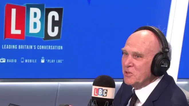 Sir Vince Cable took LBC listeners' calls on Wednesday