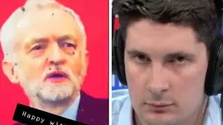 A video of soldiers firing at a Jeremy Corbyn poster sparked a huge LBC row