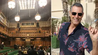 Uri Geller claims he caused the leak that closed down the House of Commons