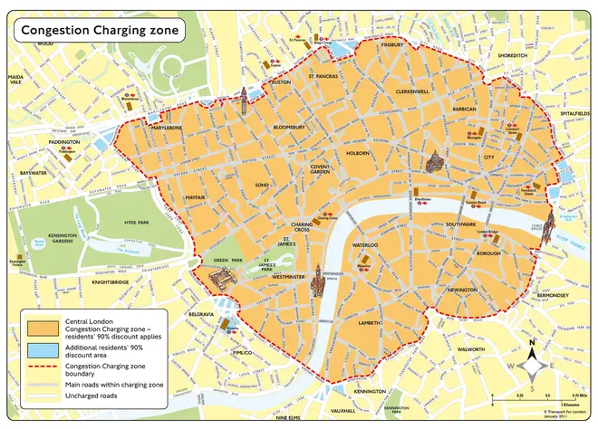 The London Congestion Charge Zone