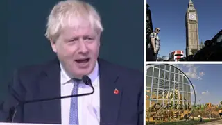 Boris Johnson has said the heatwave this summer could have contributed to his downfall
