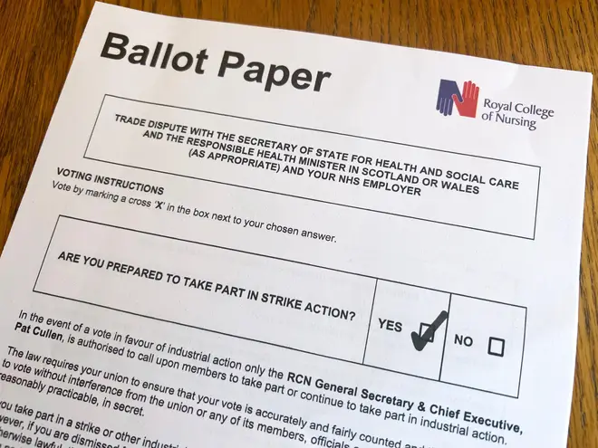 Ballot results are expected to be published later this week