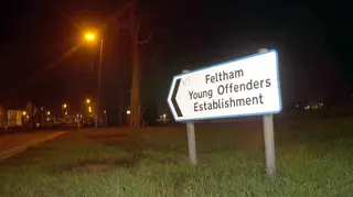 Feltham YOI was the scene of violence at the weekend