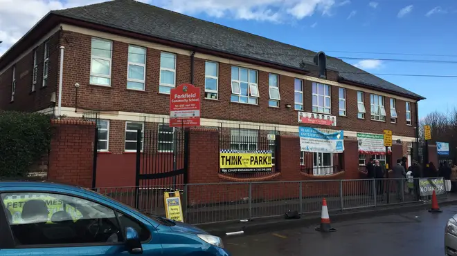 Parkfield Community School has seen weekly protests over LGBT lessons