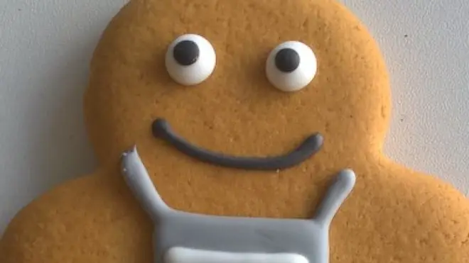 Co-op's new gingerbread person