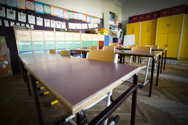Exposed wiring and open sewers were found during inspections of illegal schools