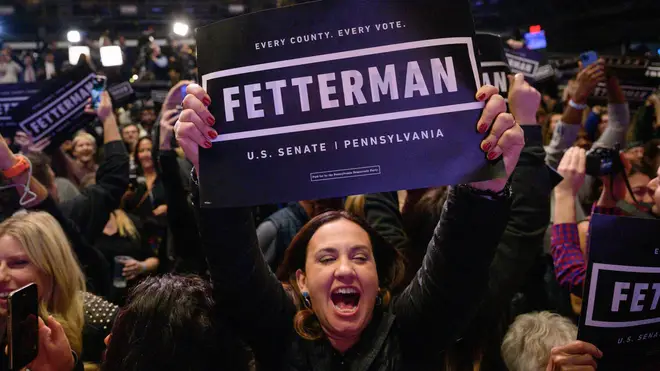 John Fetterman won the Pennsylvania Senate seat in a key gain for the Democrats
