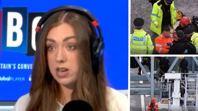Charlotte Lynch was arrested while covering an M25 eco-protest