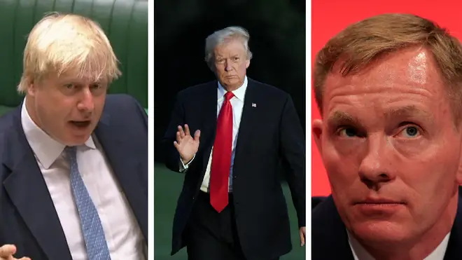 Boris Johnson. Donald Trump. Chris Bryant