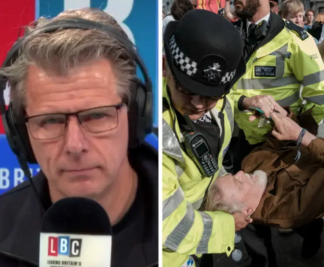 Andrew Castle grilled an Extinction Rebellion protester ahead of Heathrow demonstrations