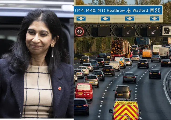 Suella Braverman and the gridlock on the M25