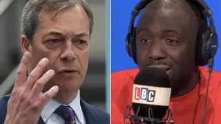 Femi Oluwole said he was worried that Nigel Farage might win the European Parliament elections