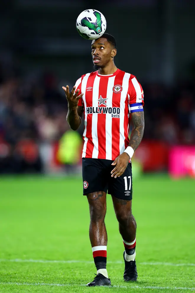 Brentford striker Ivan Toney was among those to miss out