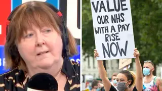 ‘Patients are already suffering’ says Shelagh Fogarty after nurses vote to strike