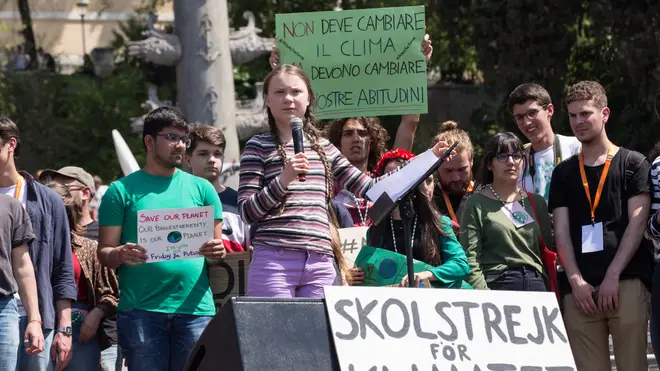 The Swedish teen led the “school strike for climate” movement