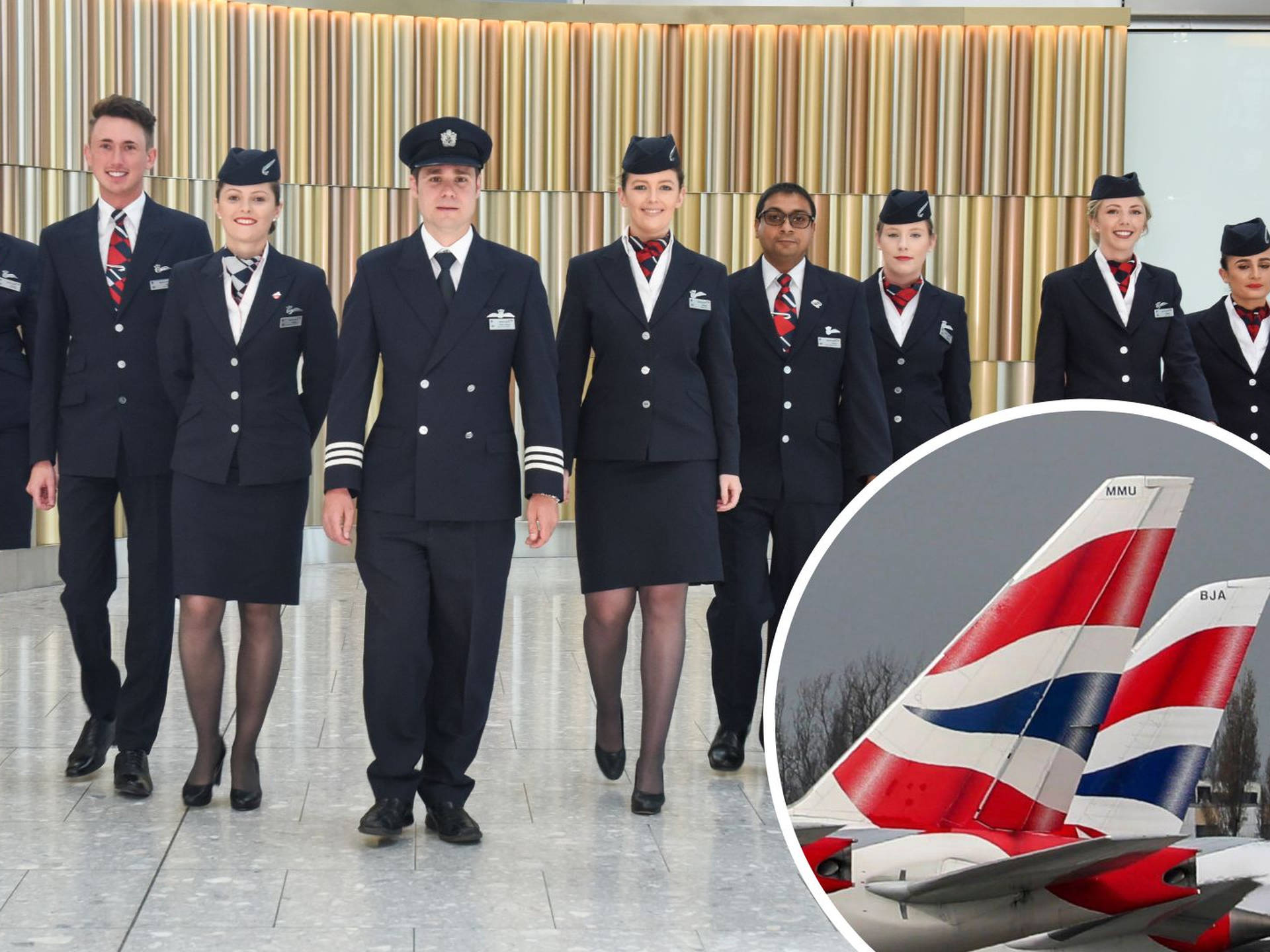 BA lets male pilots and cabin crew wear make-up and carry handbags in  gender-neutral... - LBC