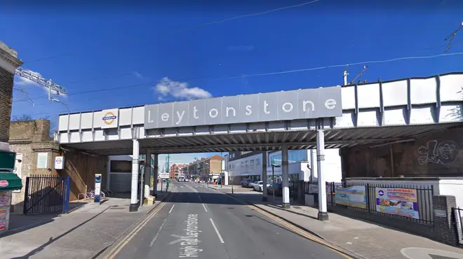 Two men have been left fighting for their life in hospital after being stabbed near an east London train station.