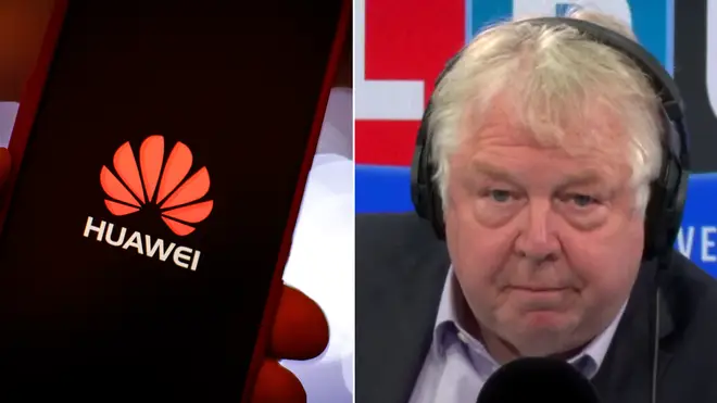 Nick Ferrari explained why the leak over Huawei was a good thing