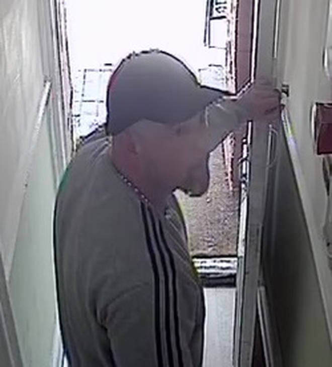 CCTV Image of the man police want to speak to.