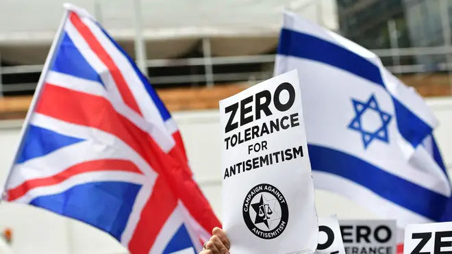 Protests against anti-Semitism in the Labour party