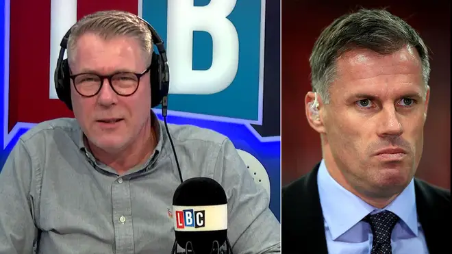 Ian Collins discussed Jamie Carragher's spitting incident